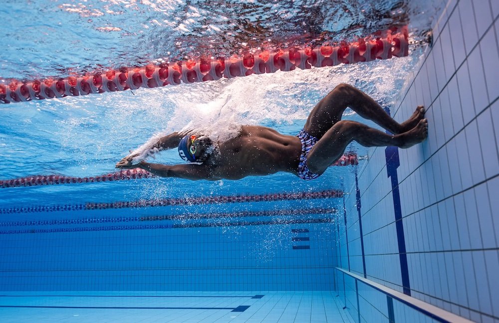 Sajan Prakash underwater